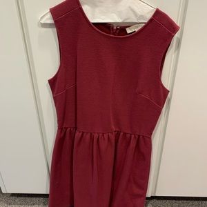 Deep pink aline dress